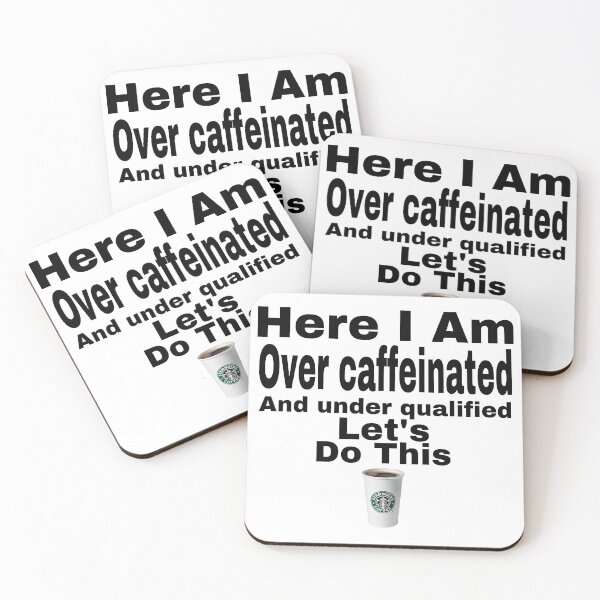 Item preview, Over caffeinated designed and sold by Yeewen88.