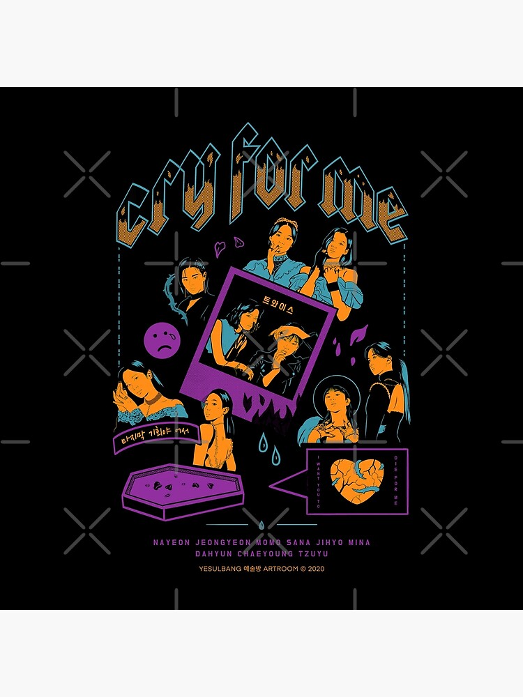 Twice Retro Cry For Me Tote Bag For Sale By Ktentwenty1 Redbubble