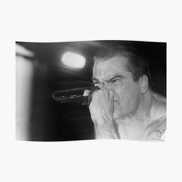 “Henry Rollins” Poster for Sale by HSPhotography | Redbubble