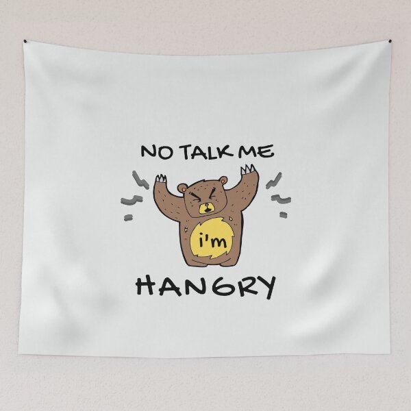 Item preview, No Talk me IM Hangry designed and sold by Summers Cool.