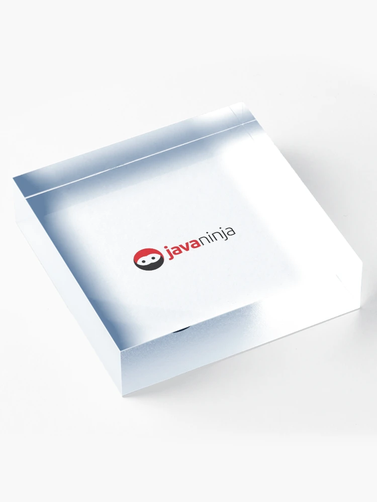 Thumbnail 4 von 5, Acrylblock, Java Ninja designt und verkauft von Tech-e-Tees.