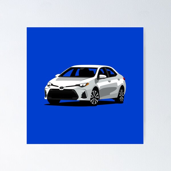 Item preview, White Toyota Corolla designed and sold by Doug1234.