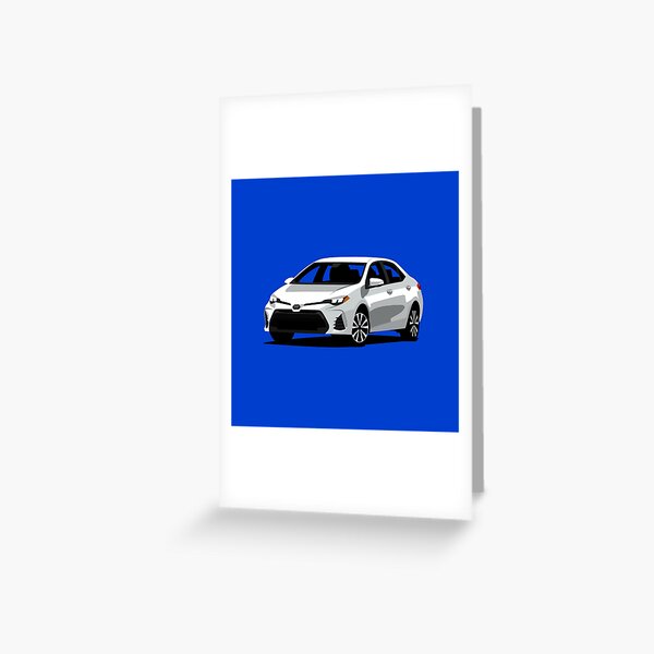 Item preview, White Toyota Corolla designed and sold by Doug1234.