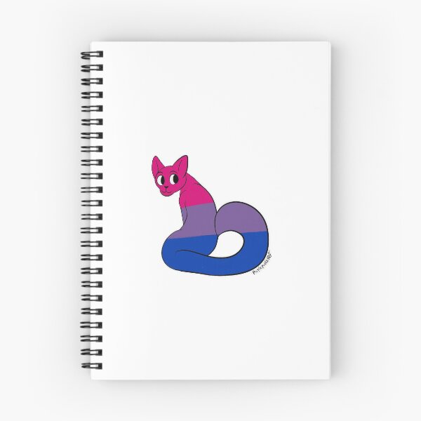 Item preview, Bisexual Cat Pride Sticker designed and sold by Purplepuddles20.