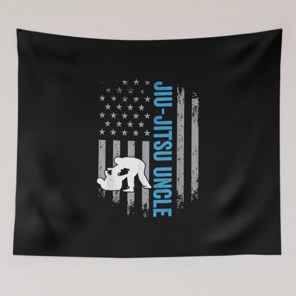 Item preview, Jiu Jitsu Uncle American Flag Brazilian Jiu Jitsu designed and sold by Didierbaschet.