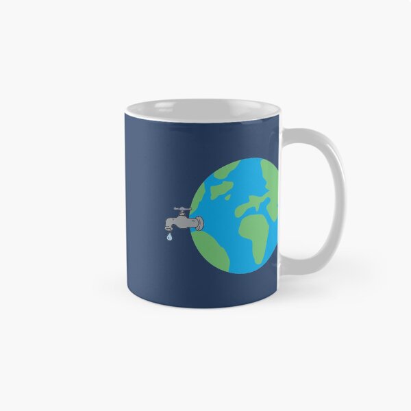 Item preview, Earth running out of water. Conserve water! designed and sold by Byoudesigns.