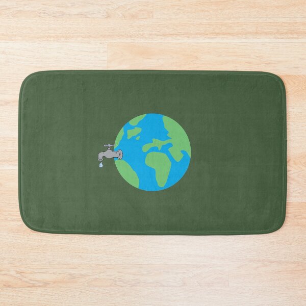Item preview, Earth running out of water. Conserve water! designed and sold by Byoudesigns.