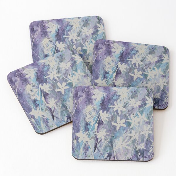 Item preview, Purple daisy Watercolor designed and sold by Karlena Lewin Studio.