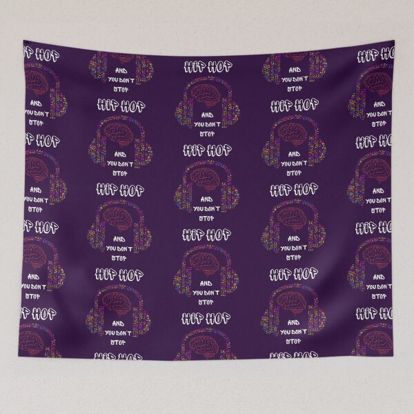 Item preview, HIP HOP DON'T STOP BRAIN FOOD designed and sold by WokeWords.