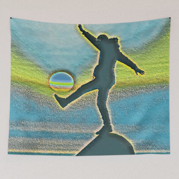Item preview, GALATHI Moonlight Stone Style Green - Night Sky designed and sold by Galathi Designs.