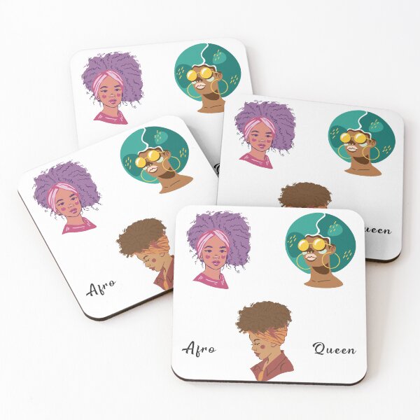 Item preview, Afroqueen black women sticker pack designed and sold by Ashi17.