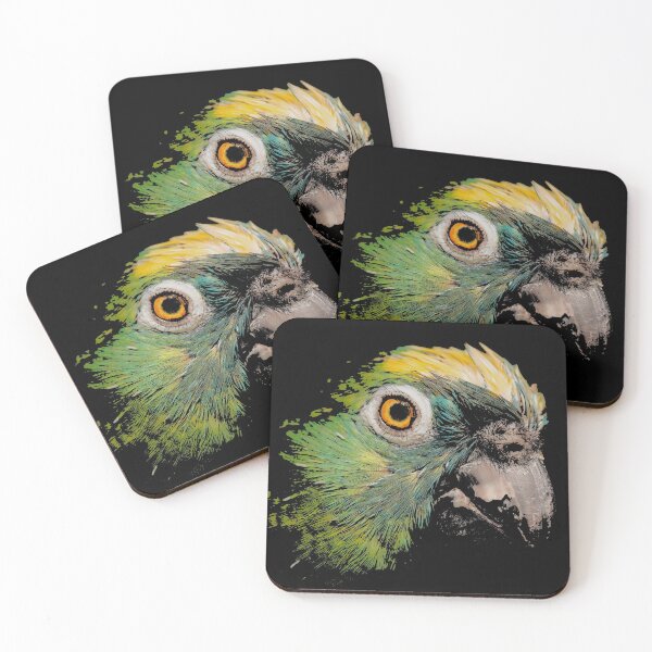 Item preview, parrot head graphic design designed and sold by Nostrathomas66.