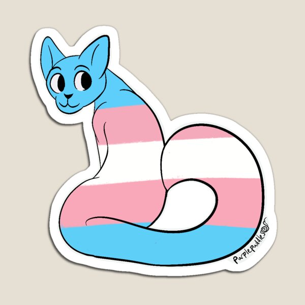 Item preview, Transgender Cat Pride Flag designed and sold by Purplepuddles20.