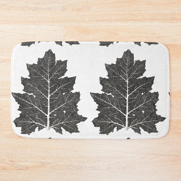 Item preview, Black And White Leaf design Vintage illustration designed and sold by Rachel Pile.