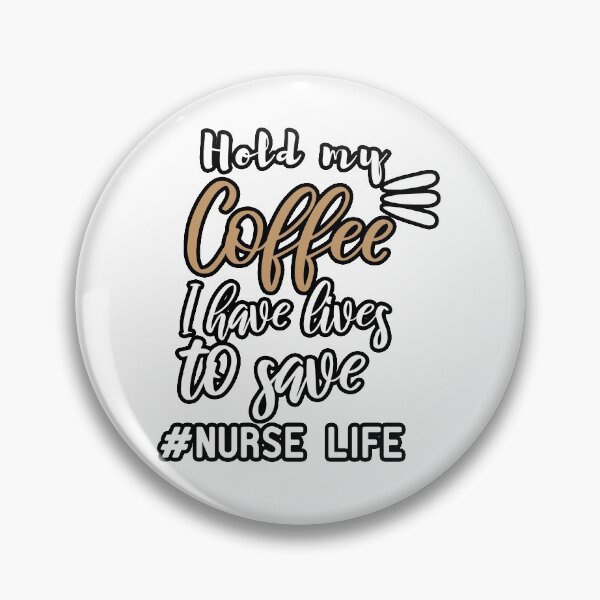 Item preview, Hold my coffee I have lives to save designed and sold by Yassineea65.