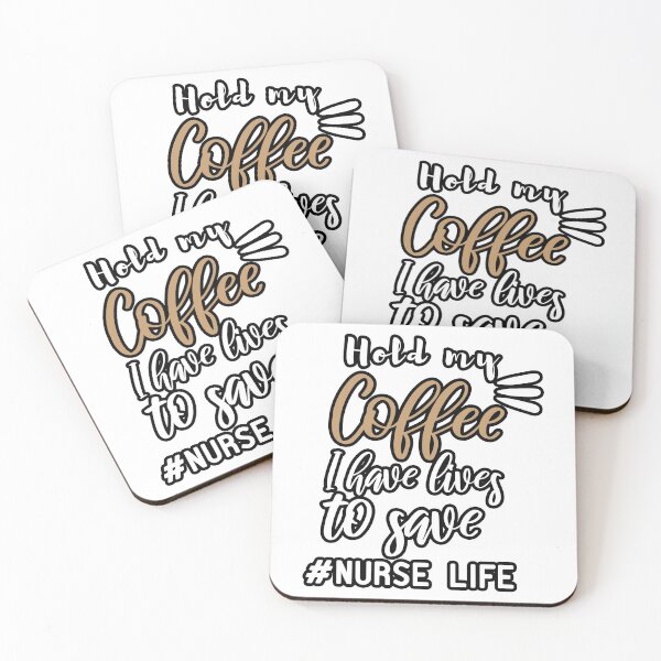 Item preview, Hold my coffee I have lives to save designed and sold by Yassineea65.