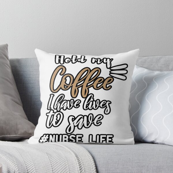 Item preview, Hold my coffee I have lives to save designed and sold by Yassineea65.