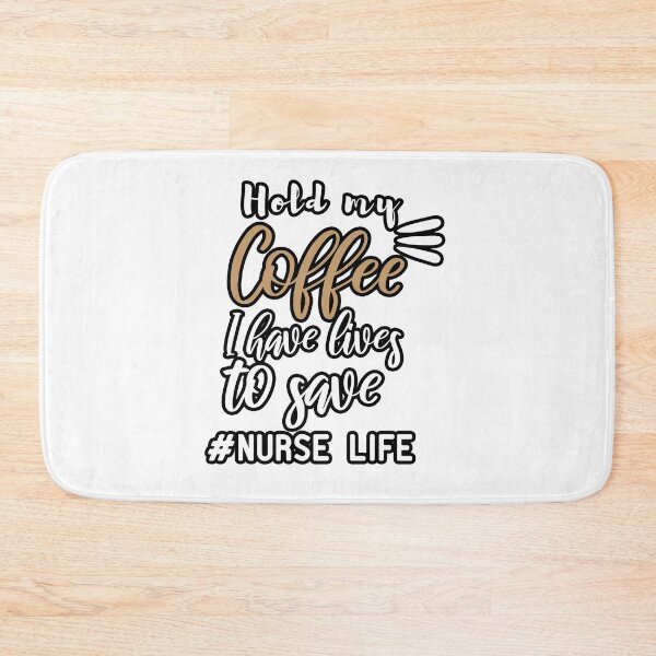 Item preview, Hold my coffee I have lives to save designed and sold by Yassineea65.