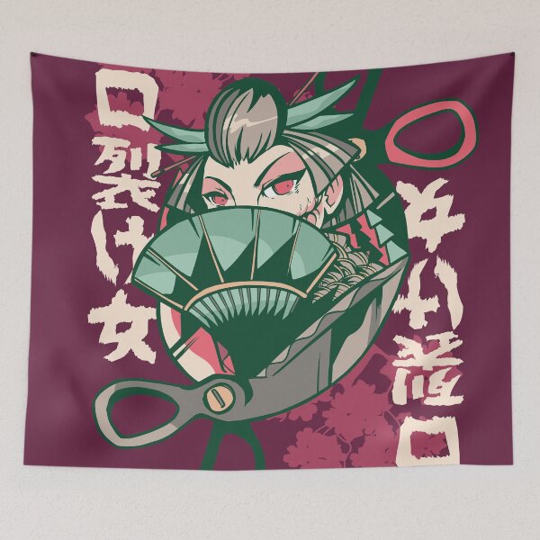 Item preview, Kuchisake-onna Japanese Folklore Character designed and sold by SLAG-Creative.