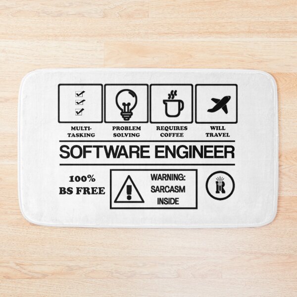 Item preview, Funny Software Engineer Design designed and sold by alagdesigns.
