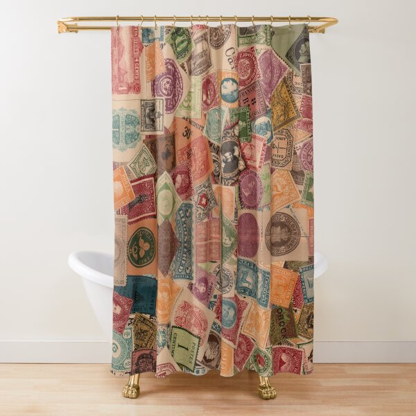 Item preview, Vintage Postage Stamp Collage - Circa 1895 designed and sold by DigitalEffects.