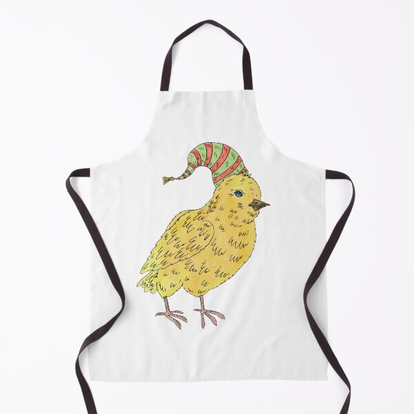 Artikelvorschau, Little chicken. Painting with watercolor and ink isolated on white background. entworfen und verkauft von Yovin11.