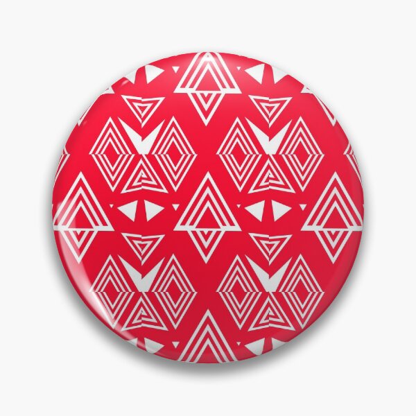 Item preview, Triangles abstract red pattern designed and sold by StrbArtDigitals.