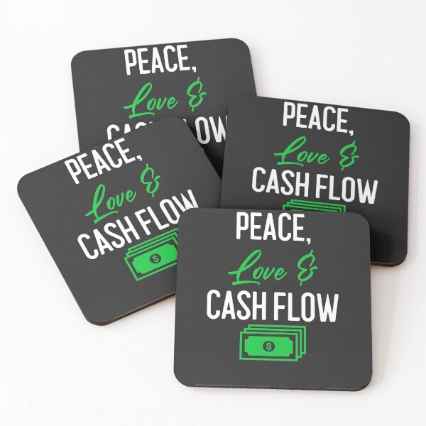 Item preview, Peace Love & Cash Flow designed and sold by EricJP.