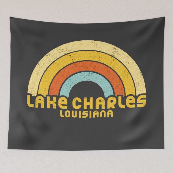 Item preview, Retro Lake Charles Louisiana designed and sold by dk80.