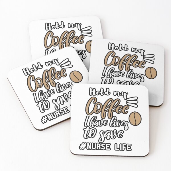 Item preview, Hold my coffee I have lives to save designed and sold by Yassineea65.