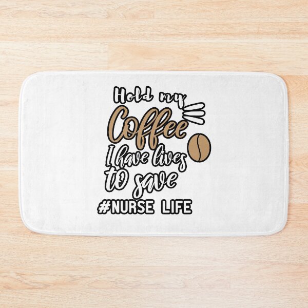 Item preview, Hold my coffee I have lives to save designed and sold by Yassineea65.