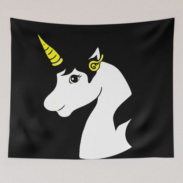 Item preview, Black Unicorn designed and sold by YouYouBrand.