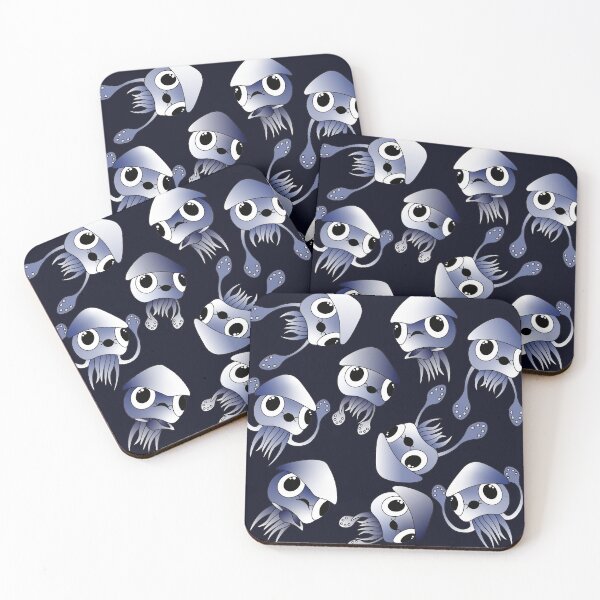 Item preview, Cute and Derpy Squids designed and sold by ACreativeFish.