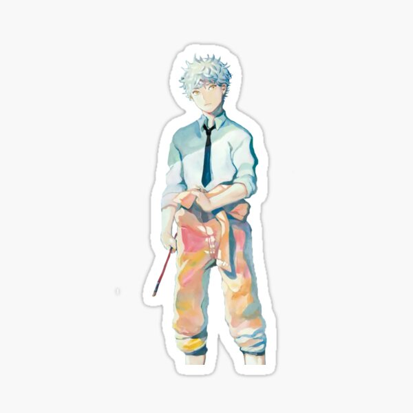 Yatora yaguchi, blue period manga Sticker