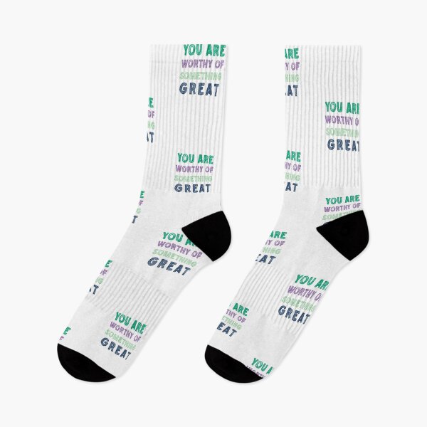 Item preview, YOU ARE WORTHY OF SOMETHING GREAT designed and sold by SerenaChoe.