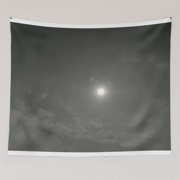 Item preview, Vintage Clouds And Moon  designed and sold by ArtIsSixthSense.
