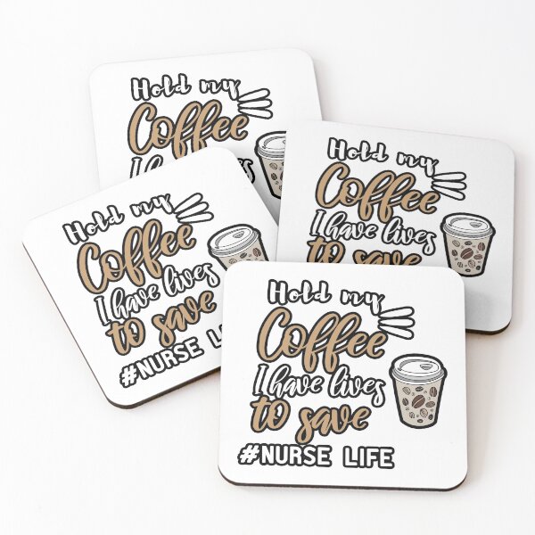 Item preview, Hold my coffee I have lives to save designed and sold by Yassineea65.