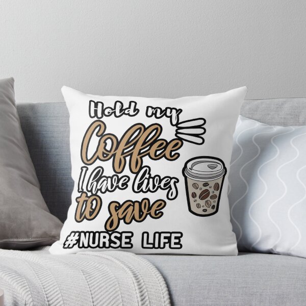 Item preview, Hold my coffee I have lives to save designed and sold by Yassineea65.