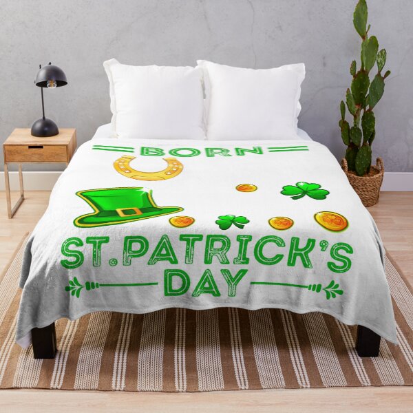 Item preview, Birthday Gifts Born Lucky on St Patricks Day designed and sold by topdesignarts.
