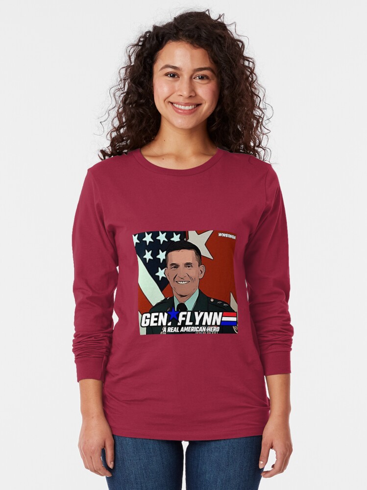 Alternate view of GENERAL FLYNN - REAL AMERICAN HERO Long Sleeve T-Shirt