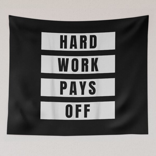 Item preview, Hustling Motivational Gift Hard Work Pays Off Hwpo designed and sold by melisenda.
