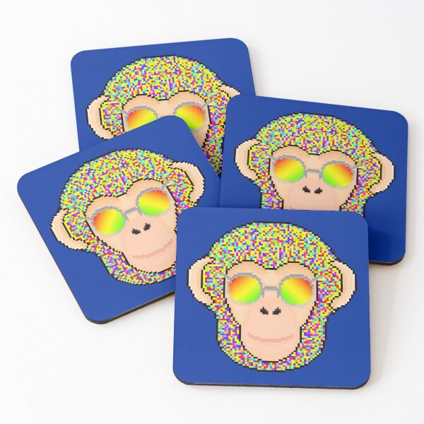 Item preview, Rainbow Monkey  designed and sold by BlockHeadSHZ.