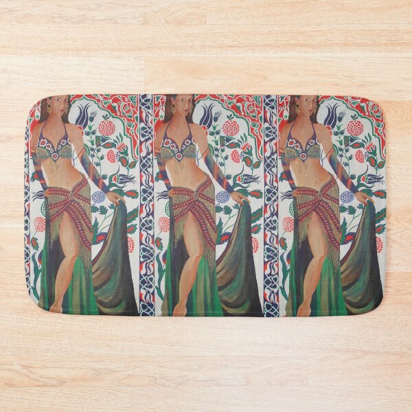 Item preview, Turkish Belly Dancer With Traditional Art Background designed and sold by taiche.