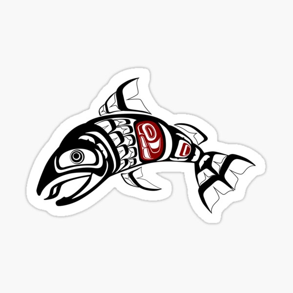 Native Fish Stickers for Sale