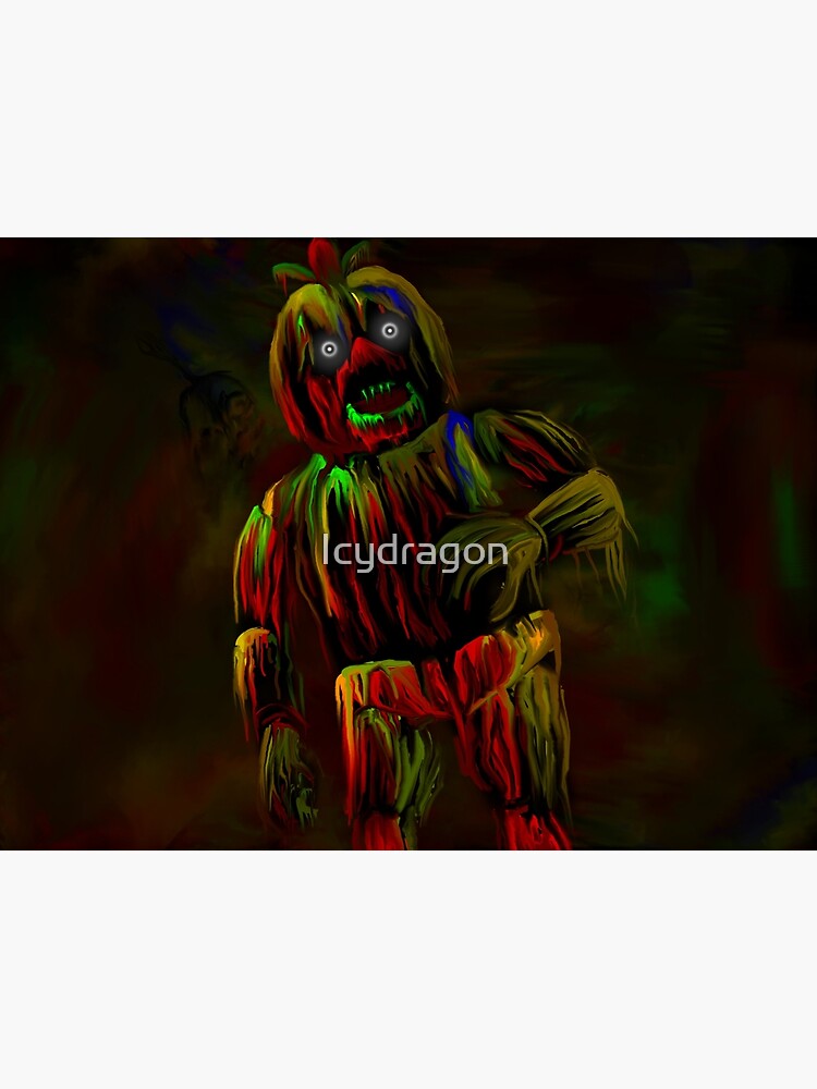 fnaf withered chica  Art Print for Sale by artroselia