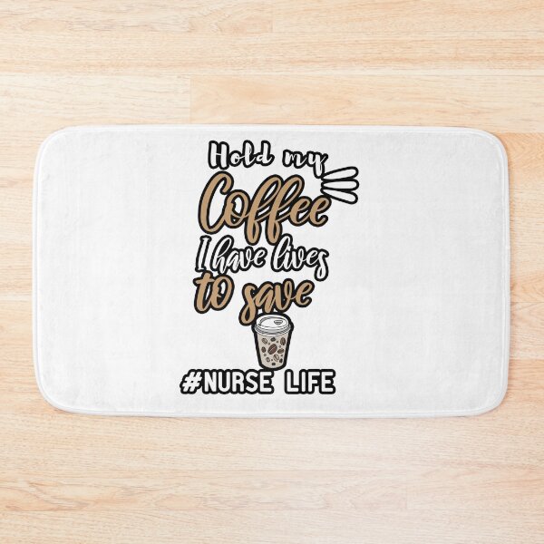 Item preview, Hold my coffee I have lives to save designed and sold by Yassineea65.