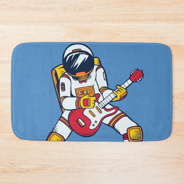 Item preview, Retro Astronaut Rocking Out with Guitar designed and sold by SLAG-Creative.