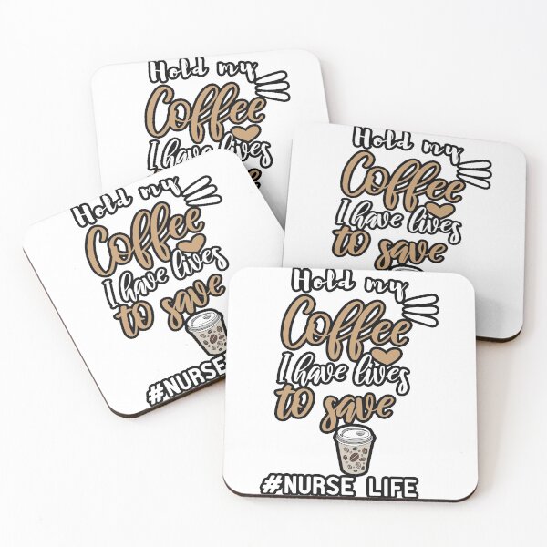 Item preview, Hold my coffee I have lives to save designed and sold by Yassineea65.