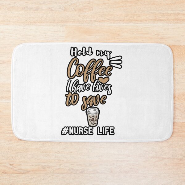 Item preview, Hold my coffee I have lives to save designed and sold by Yassineea65.