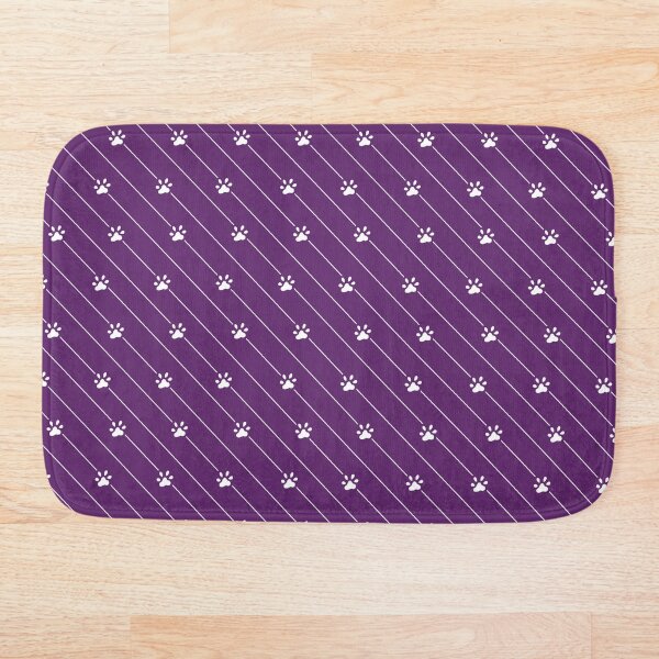 Item preview, Paw Prints on Purple designed and sold by OneCreativePup.